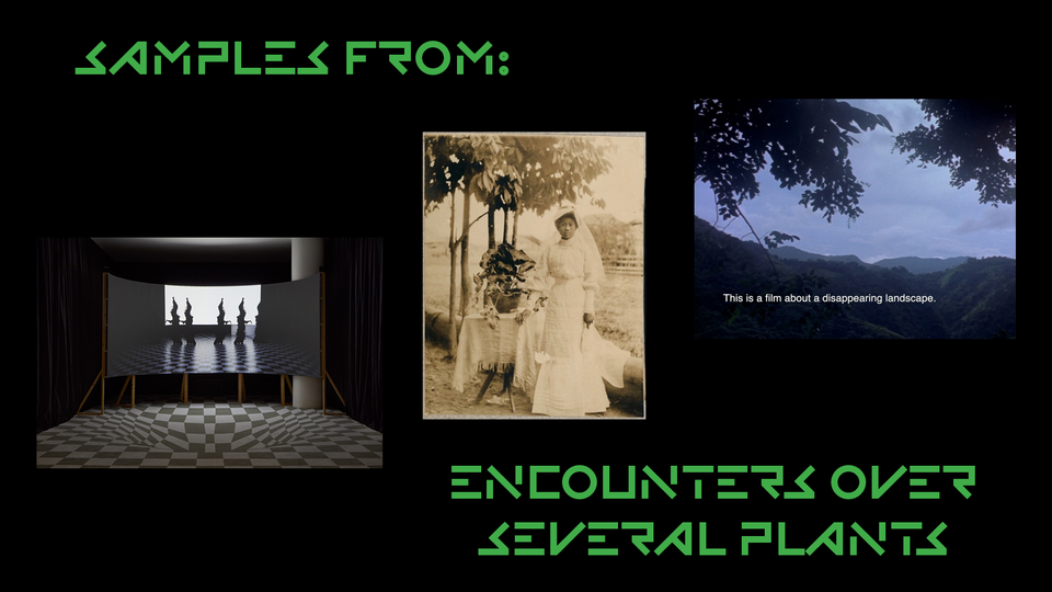Stream SAMPLES FROM: ENCOUNTERS OVER SEVERAL PLANTS at home