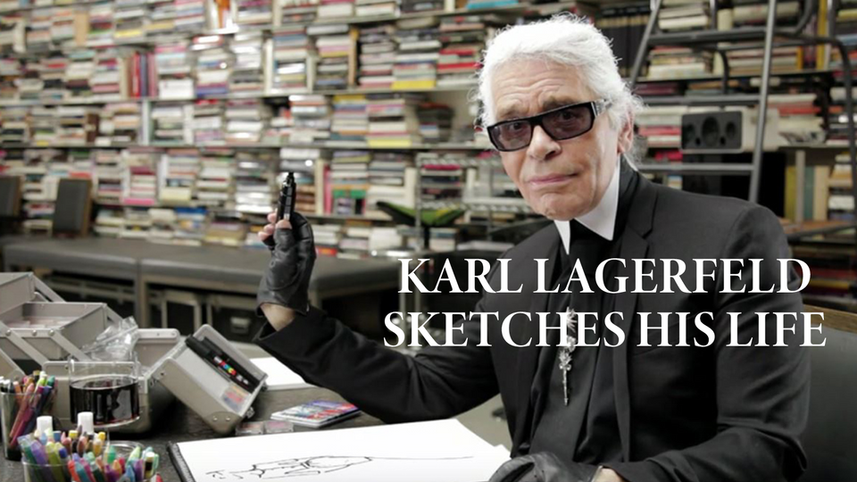 Stream KARL LAGERFELD SKETCHES HIS LIFE at home
