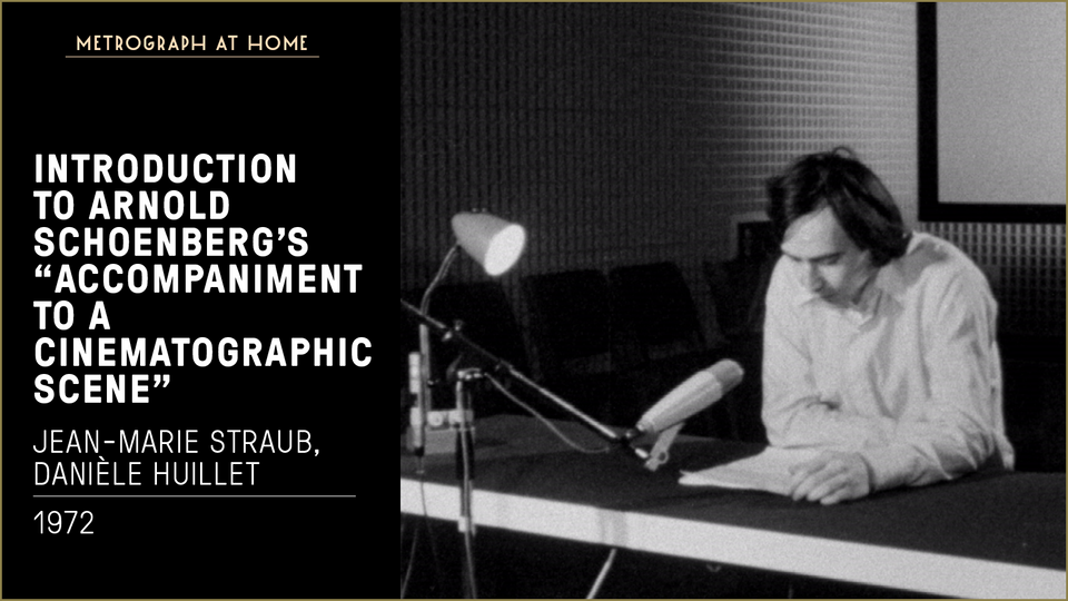 Stream INTRODUCTION TO ARNOLD SCHOENBERG'S 'ACCOMPANIMENT TO A CINEMATOGRAPHIC SCENE' at home